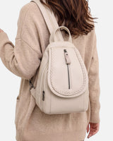 Close-up of the slip pocket inside the bag