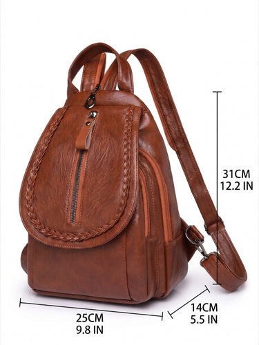 Bag worn as a backpack on a model