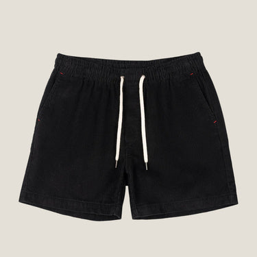 Casual Men’s Corduroy Shorts With Elastic Waist And Drawstring