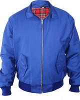 Inside pocket detail of the zip-up Harrington jacket
