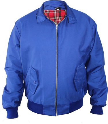 Inside pocket detail of the zip-up Harrington jacket