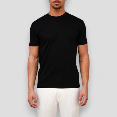 Clean Men’s Short Sleeve T Shirt With Crew Neck Design