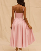 Corset Bodice Wedding Guest Dress