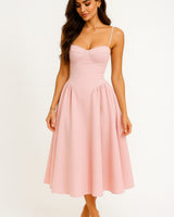 Corset Bodice Wedding Guest Dress
