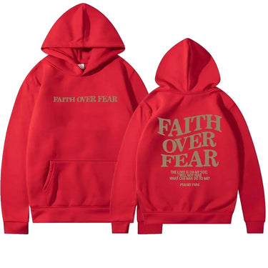 Faith Over Fear Oversized Hoodie