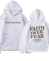 Faith Over Fear Oversized Hoodie