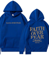 Faith Over Fear Oversized Hoodie