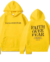 Faith Over Fear Oversized Hoodie
