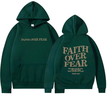 Faith Over Fear Oversized Hoodie