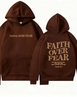 Faith Over Fear Oversized Hoodie