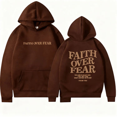 Faith Over Fear Oversized Hoodie