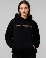 Faith Over Fear Oversized Hoodie