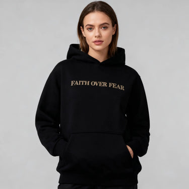 Faith Over Fear Oversized Hoodie