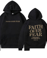 Faith Over Fear Oversized Hoodie
