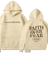 Faith Over Fear Oversized Hoodie