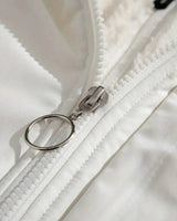 Hooded Quilted Winter Jacket with Plush Lining