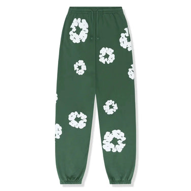 Full-length view of tracksuit set showing relaxed leg silhouette