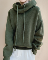Knit Hoodie Sweater