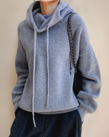 Knit Hoodie Sweater