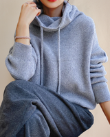 Knit Hoodie Sweater