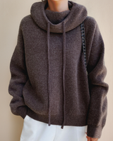 Knit Hoodie Sweater