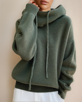 Knit Hoodie Sweater