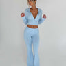 Knit Lounge Co-Ord Set with Zip-Up Hoodie