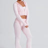 Knit Lounge Co-Ord Set with Zip-Up Hoodie