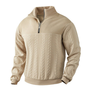 Ribbed hem detail at the base of the jumper