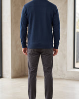Relaxed Men's Heavyweight Hoodie With Adjustable Hood And Kangaroo Pocket