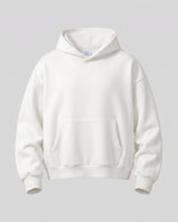 Heavyweight Men's Hoodie With Kangaroo Pocket And Ribbed Cuffs