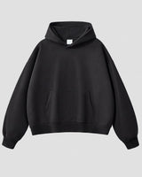Heavyweight Men's Hoodie With Kangaroo Pocket And Ribbed Cuffs