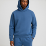 Front view of men's oversized hoodie and tapered jogger co-ord set