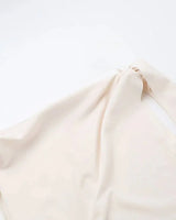 One-Shoulder Sleeveless Maxi Dress for Evening Wear