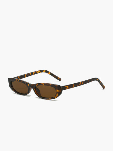 Oval Cat Eye Sunglasses with Full Frame