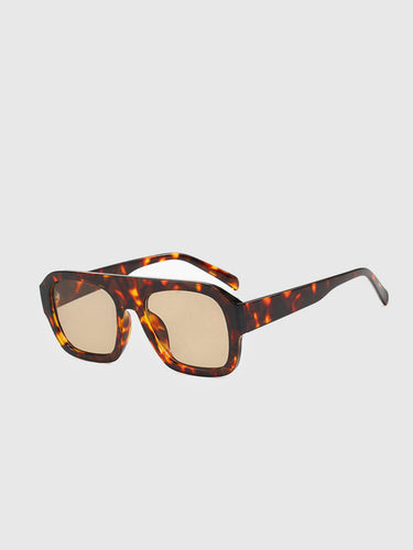Oversized Square Sunglasses with UV400 Lenses