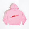 Oversized Star Embroidered Hoodie with Front Pocket