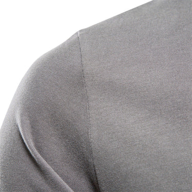 Three-quarter view showing the fit across the shoulders and chest