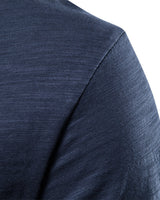 Plain Men's Round Neck T-Shirt With Short Sleeves