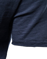 Plain Men's Round Neck T-Shirt With Short Sleeves