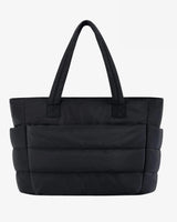 Quilted Tote Bag with Shoulder Straps