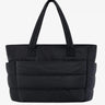 Quilted Tote Bag with Shoulder Straps