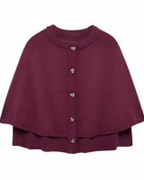 Refined Cape Cardigan