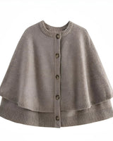 Refined Cape Cardigan