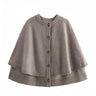 Refined Cape Cardigan