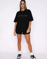 Relaxed-Fit Co-Ord Set with T-Shirt and Shorts