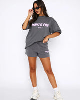 Relaxed-Fit Co-Ord Set with T-Shirt and Shorts