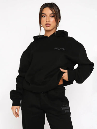 Relaxed Fit Hoodie and Jogger Set for Everyday Wear