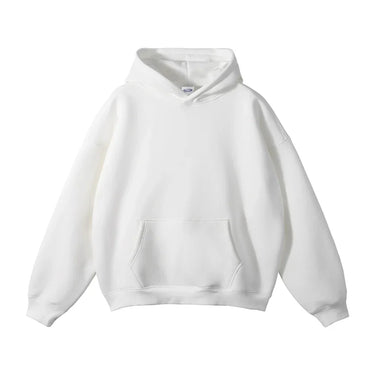 Relaxed Men's Pullover Hoodie With Kangaroo Pocket