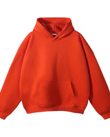 Close-up of the ribbed hem at the base of the hoodie